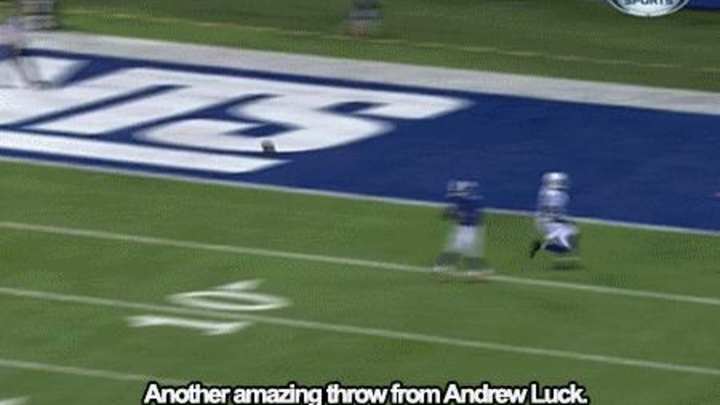 Colts' Reggie Wayne makes incredible touchdown catch after deflection [GIF]
