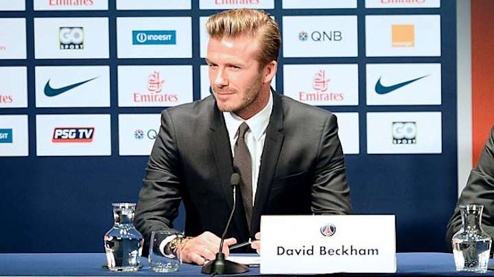 David Beckham could make PSG debut next week, coach says