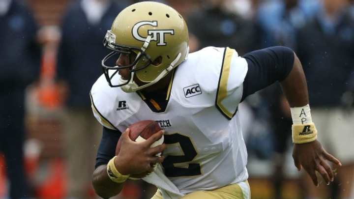 Georgia, Georgia Tech football players mark gear with 'APU' in protest of NCAA