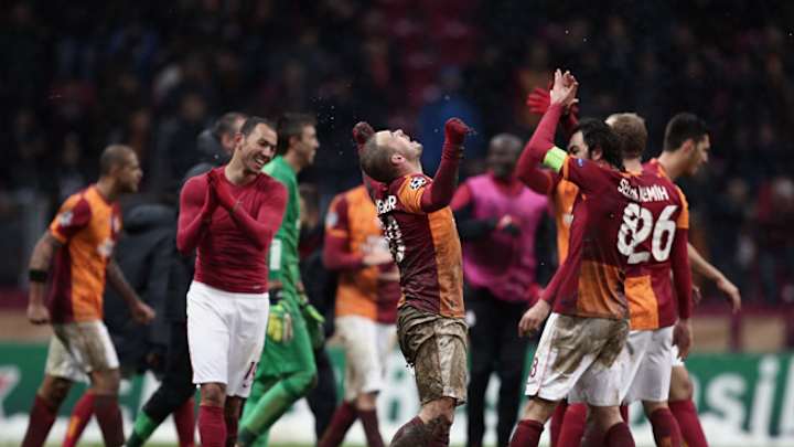 Juventus falls to Galatasaray in delayed game, ousted from CL