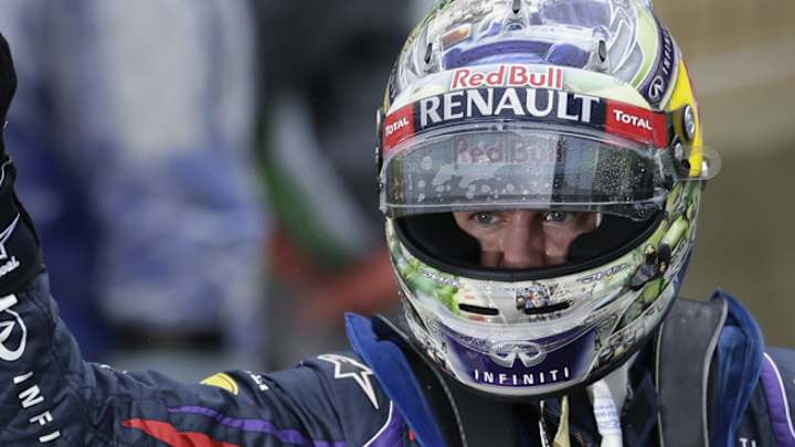 Sebastian Vettel takes pole position for Brazilian Grand Prix