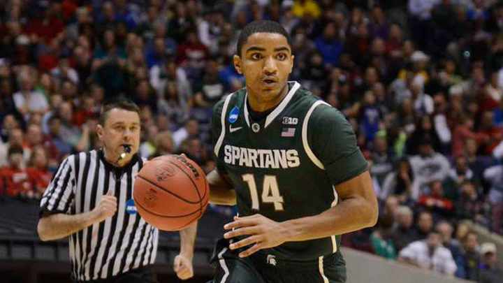 Michigan State guard Gary Harris staying in school