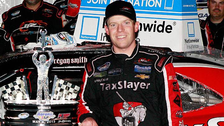 Regan Smith wins crash-filled Nationwide race at Talladega Regan Smith wins crash-filled Nationwide race at Talladega