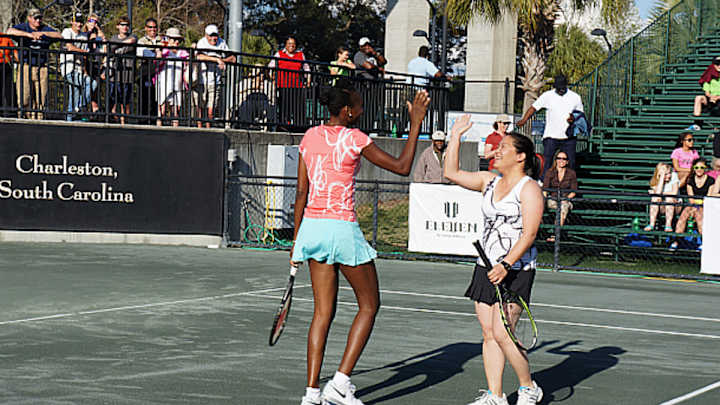 What it's like to hit with Venus Williams