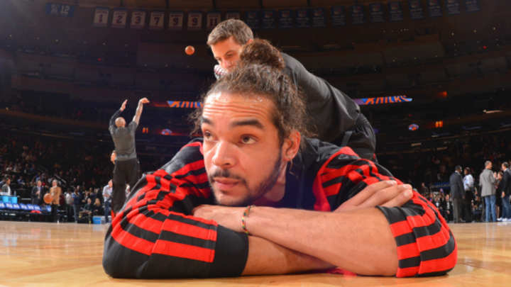 Kendrick Perkins cut short Joakim Noah's locker room visit Kendrick Perkins cut short Joakim Noah's locker room visit