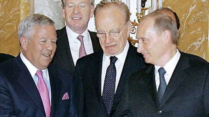 Russian president Vladimir Putin offers to buy Patriots owner Robert Kraft a new ring