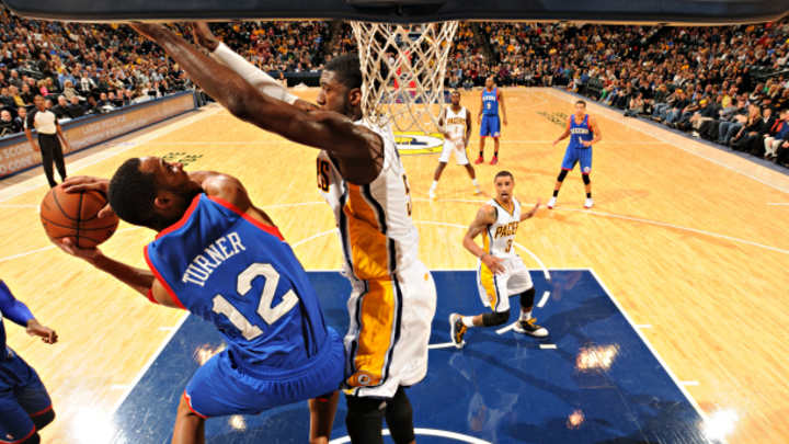 Court Vision: Roy Hibbert tests the legal limits of "verticality" Court Vision: Roy Hibbert tests the legal limits of "verticality"