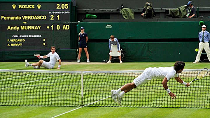 Wimbledon Day 9 Photos: Andy Murray caused panic, but remained calm