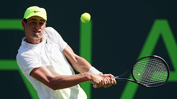 Bernard Tomic booed during loss to Andy Murray at Sony Open Bernard Tomic booed during loss to Andy Murray at Sony Open