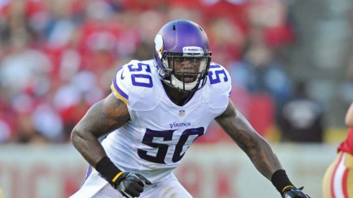 Vikings LB Erin Henderson arrested last week for DWI, possession of controlled substance