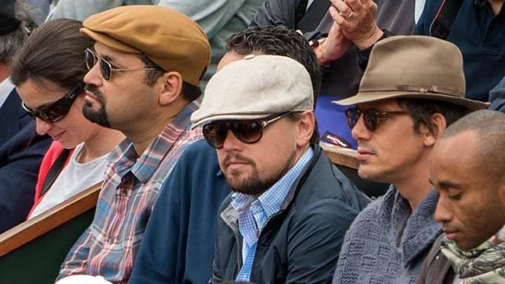 Celebrities at the French Open