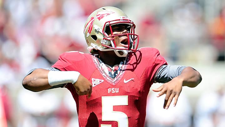 Jameis Winston battling for Florida State amid growing hype