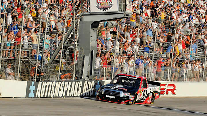 Kyle Busch wins Truck Series race at Dover