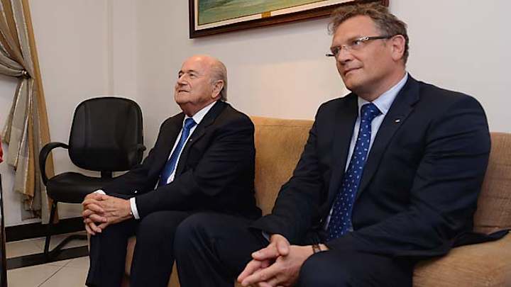 Jerome Valcke wants Sepp Blatter to remain FIFA president