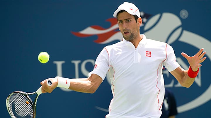 Djokovic all business as he makes way through U.S. Open draw