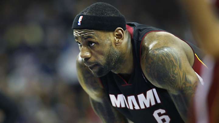 LeBron James out against Blazers with groin injury