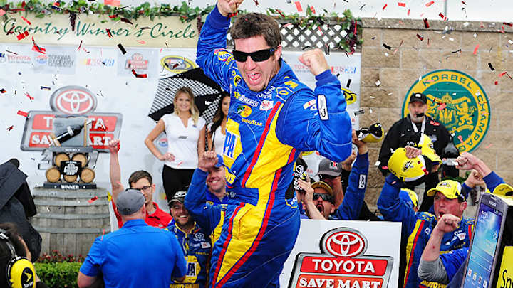 Martin Truex Jr. wins at Sonoma, snaps 218-race losing streak