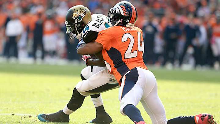 Broncos CB Champ Bailey out against Redskins with foot injury