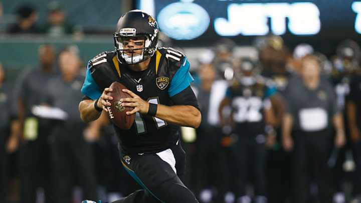 Blaine Gabbert named Jaguars' starting QB, ruled out for preseason with injury