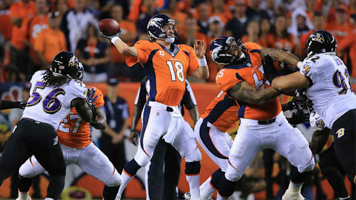Peyton Manning helps Broncos bury pain of playoff loss to Baltimore