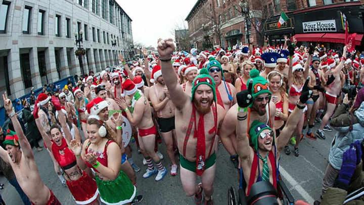 The Santa Run The Santa Run