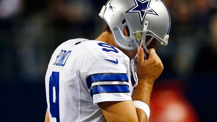Hawks' Twitter account mocks Cowboys' Tony Romo for interceptions