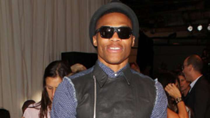 Photos: Thunder's Russell Westbrook eats up New York Fashion Week