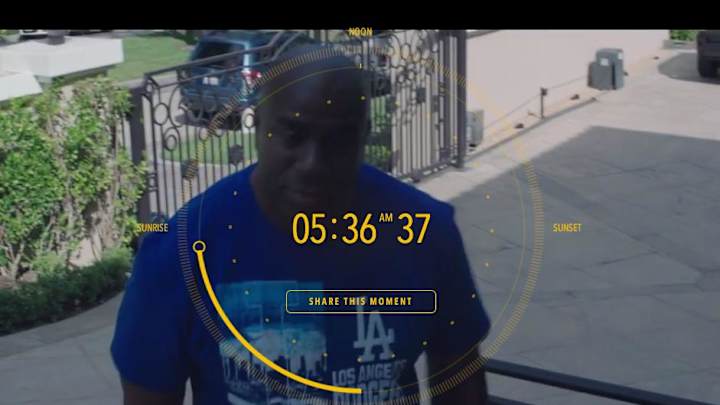 Magic Johnson Dances and Shoots Imaginary Jumpers in New Pharrell Video Magic Johnson Dances and Shoots Imaginary Jumpers in New Pharrell Video