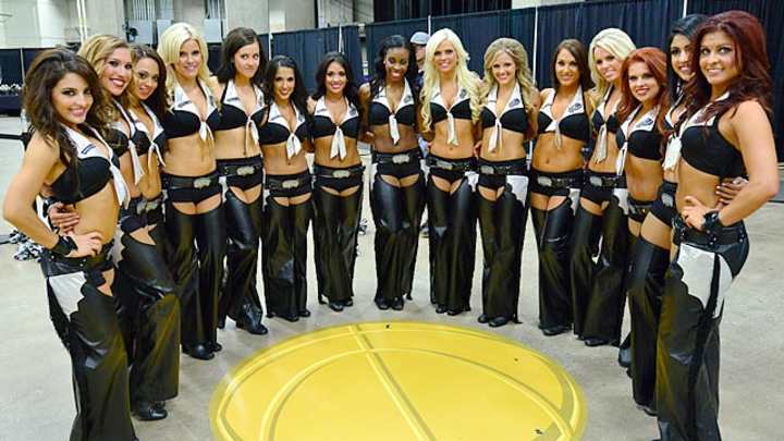 San Antonio Spurs Silver Dancers