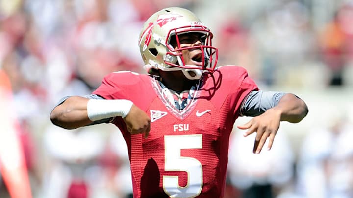 Frosh Jameis Winston vying for FSU QB spot after spring game