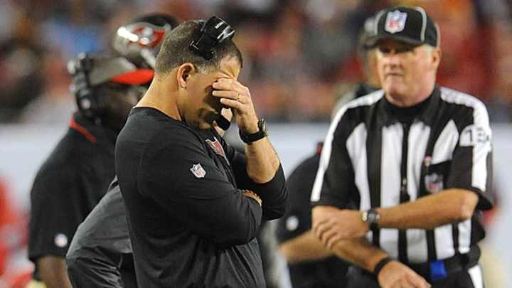 Panthers thrash winless Buccaneers as calls for Schiano's job increase in volume