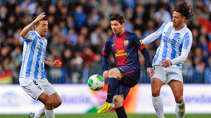 Barcelona beats Malaga 4-2 to reach Copa del Ray semifinals