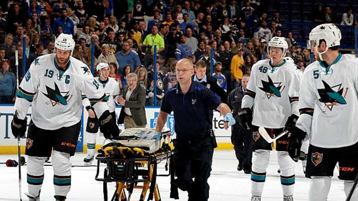 Top Line: Sharks' revenge on Lapierre; Patrick Roy's record; more links