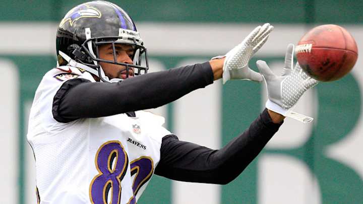 Ravens practice in heavy winds at Tulane