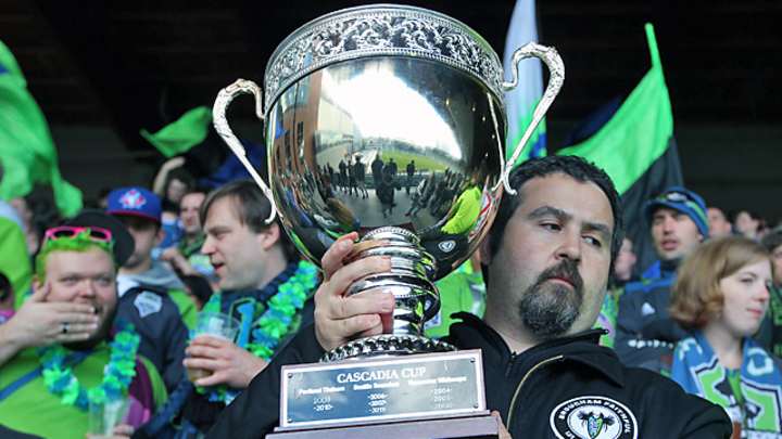 Supporters, MLS clash over 'Cascadia Cup' Supporters, MLS clash over 'Cascadia Cup'