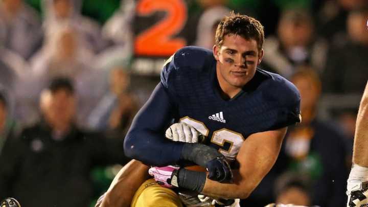 Notre Dame Running Back Joins the "Ridiculously Photogenic" Ranks