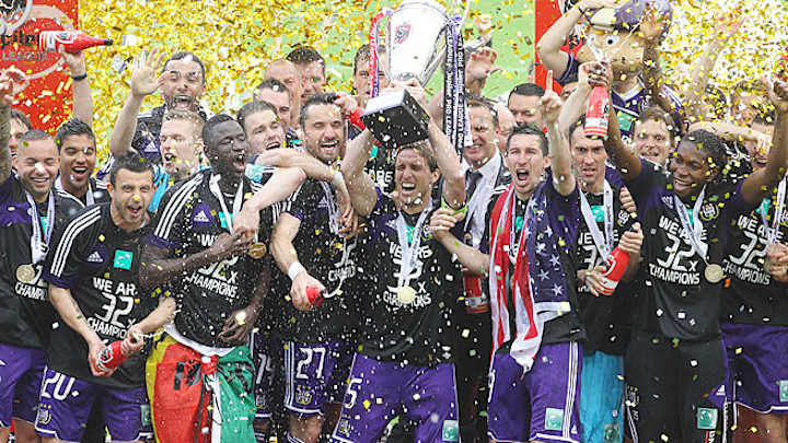 Anderlecht wins Belgian league title