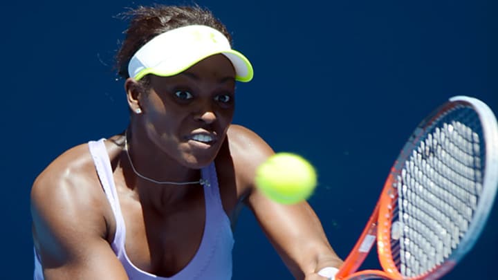 Sloane Stephens pushed to the brink in first-round win at the U.S. Open