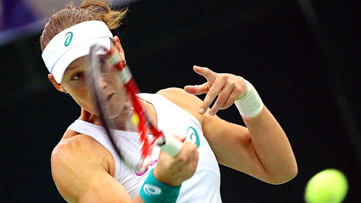 Sam Stosur faces off with Svetlana Kuznetsova in Kremlin Cup semis