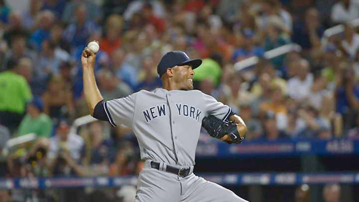 Watch: Mariano Rivera reclaims rightful title of best set-up man in baseball