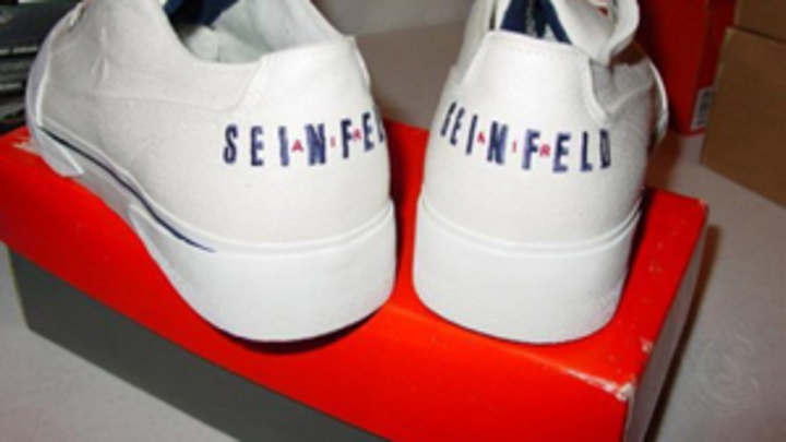 Nike Designed a Sweet Pair of Custom White Sneakers for Jerry Seinfeld in the 90's