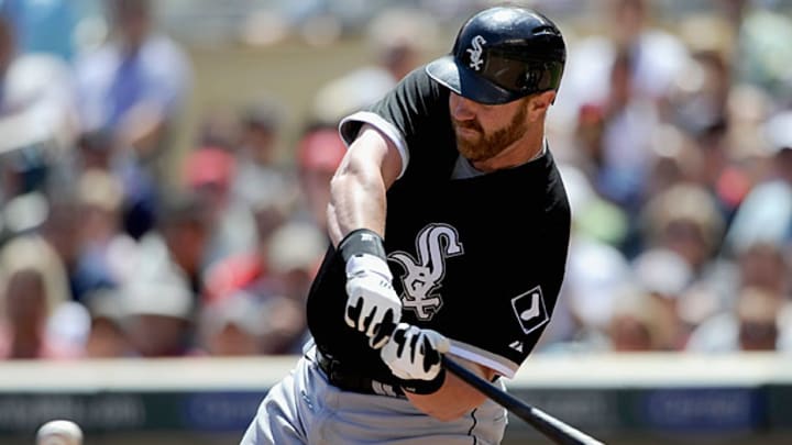 See how Adam Dunn's adjustment is helping him finally hit like Adam Dunn