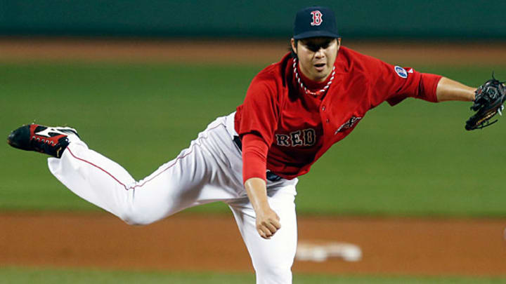 Amid open season on closers for Red Sox, Tazawa is up next