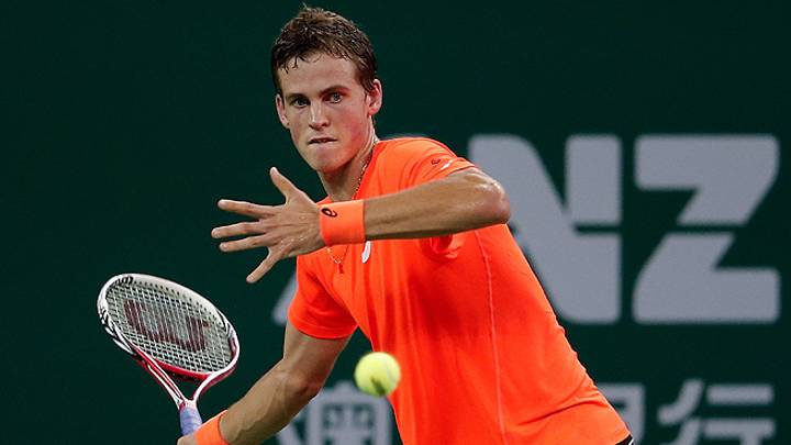 Pospisil ousts Hewitt in round one of Erste Bank Open