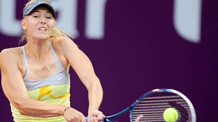 Maria Sharapova, Victoria Azarenka join Serena in Doha semis Maria Sharapova, Victoria Azarenka join Serena in Doha semis