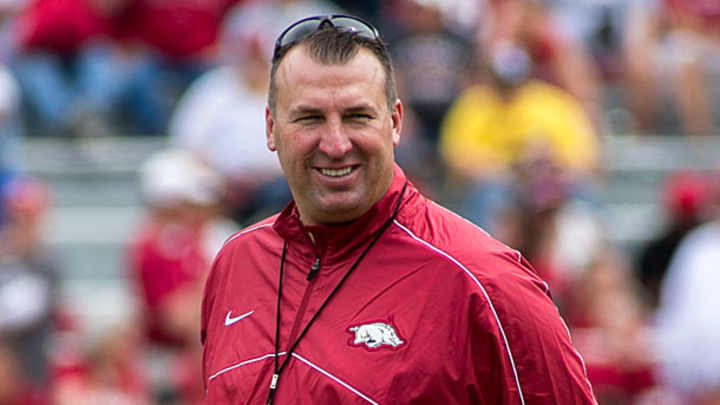 Arkansas' Bret Bielema tweets "Andy Bauer," name of 2014 four-star recruit Arkansas' Bret Bielema tweets "Andy Bauer," name of 2014 four-star recruit