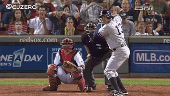 Watch: Ryan Dempster throws at Alex Rodriguez, hits him on second try