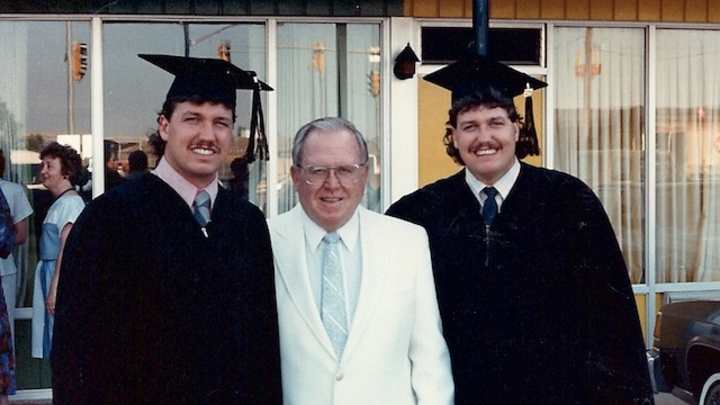 Rob and Rex Ryan Looked Hilarious at their High School Graduation