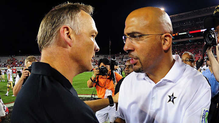 Vanderbilt's James Franklin offers to call fan's boss to get him off work Vanderbilt's James Franklin offers to call fan's boss to get him off work