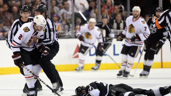 Blackhawks' Duncan Keith faces disciplinary hearing over high-sticking Blackhawks' Duncan Keith faces disciplinary hearing over high-sticking